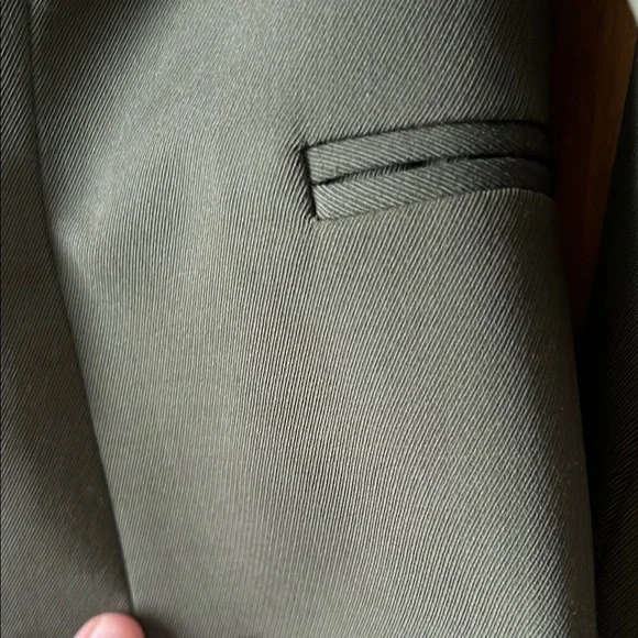 Theory  Women's Olive Blazer - Picture 11 of 13